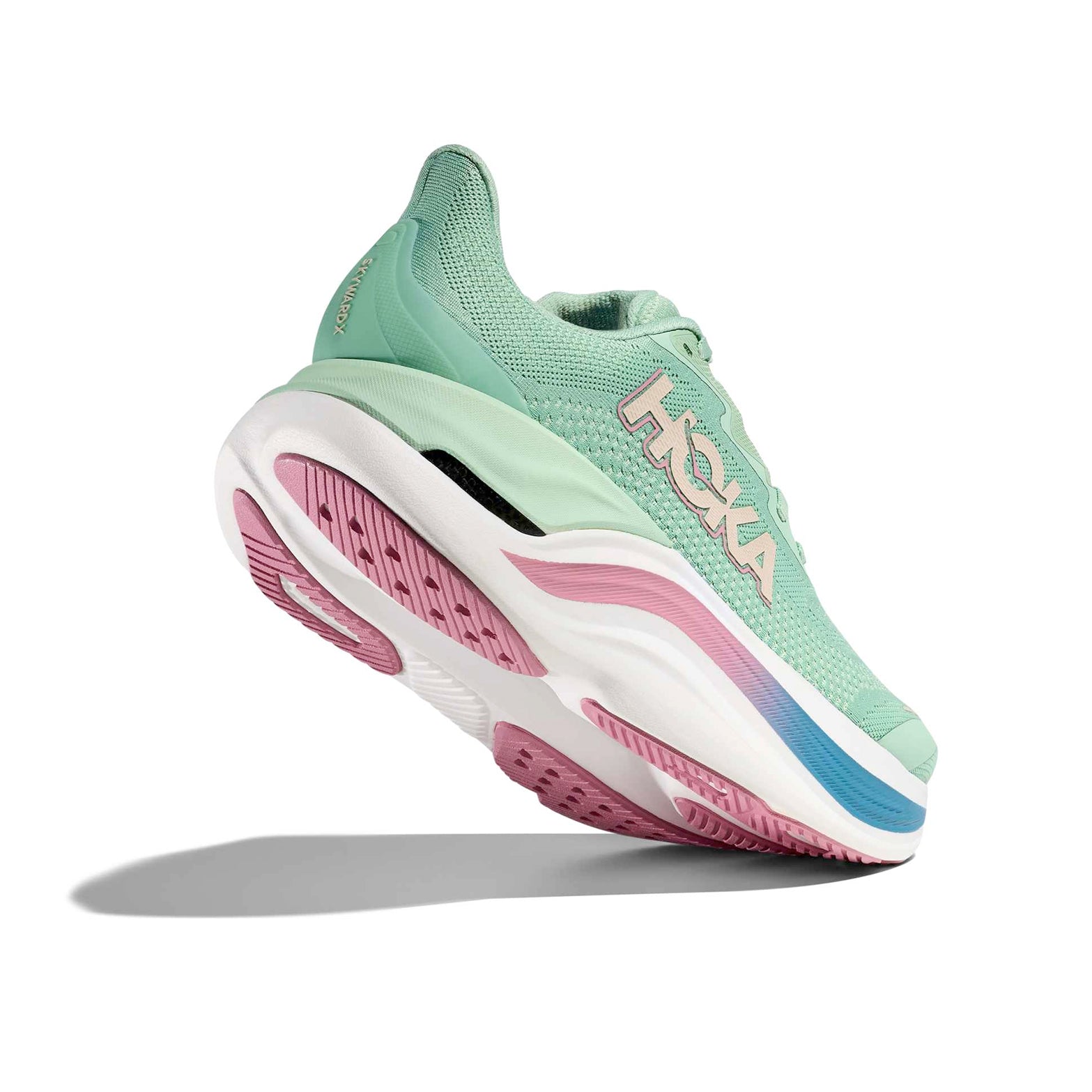 Women's Skyward X Running Shoes Jadeite / Dried Rose - Achilles Heel