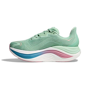 Hoka Women's Skyward X Running Shoes Jadeite / Dried Rose - achilles heel