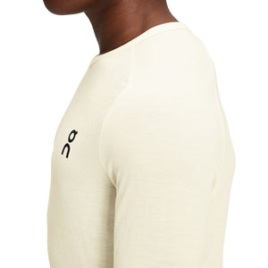 On Men's Merino Top White - achilles heel