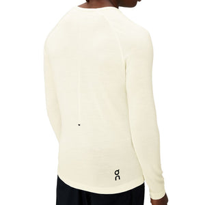 On Men's Merino Top White - achilles heel