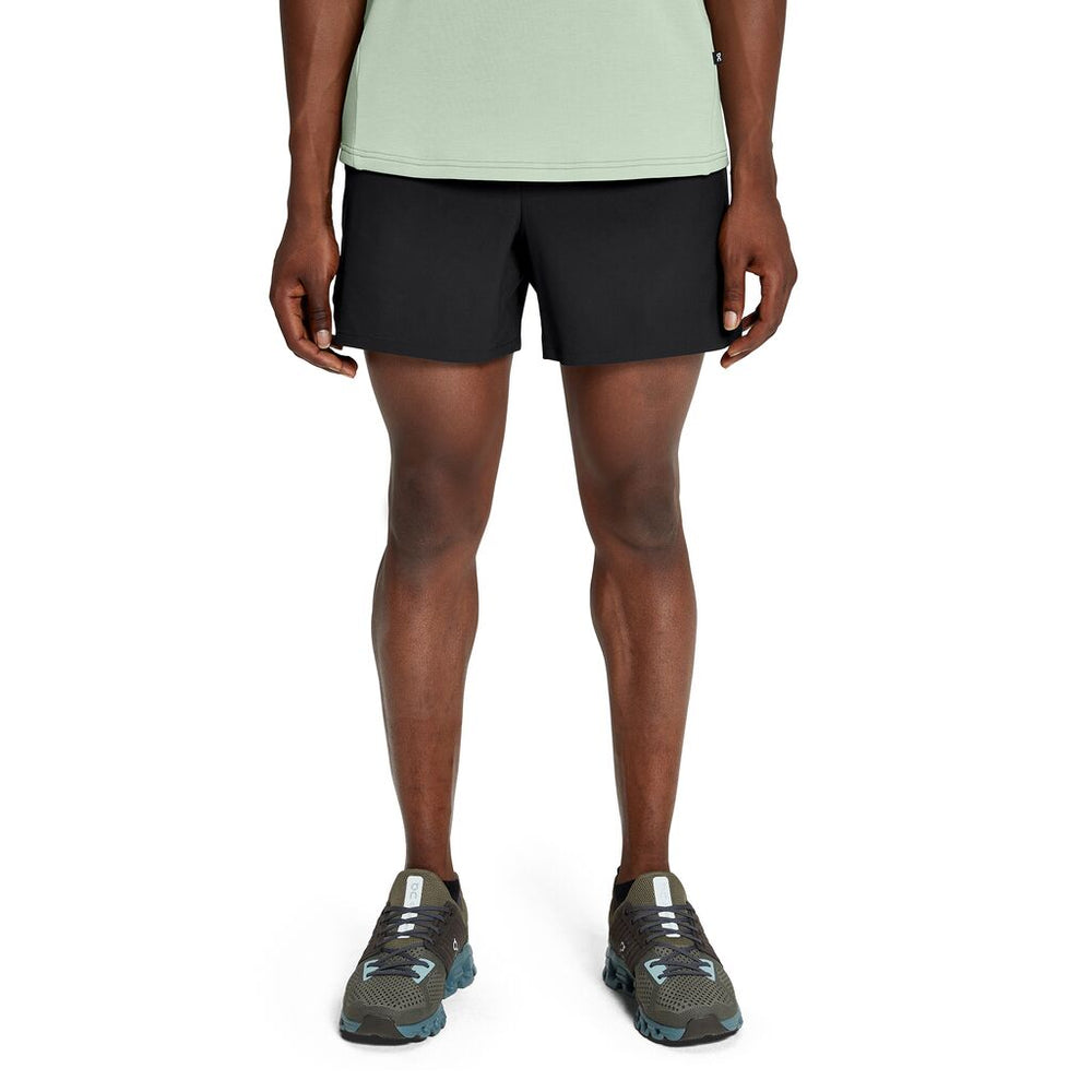 On Men's Essential Shorts Black - achilles heel