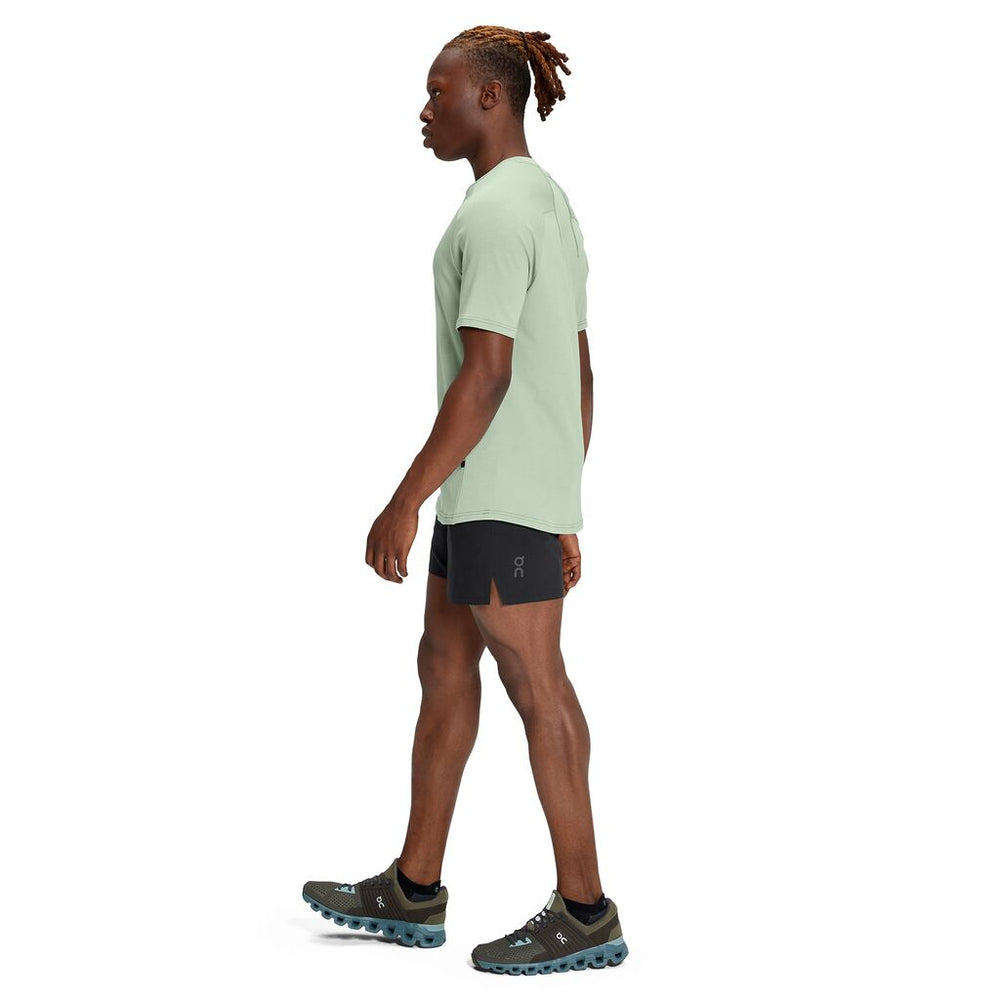On Men's Essential Shorts Black - achilles heel