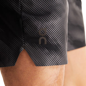 On Men's Lightweight Shorts Lumos Black - achilles heel