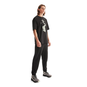 On Men's Graphic Club Tee Black / Creek - achilles heel
