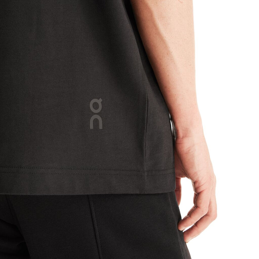 On Men's Graphic Club Tee Black / Creek - achilles heel