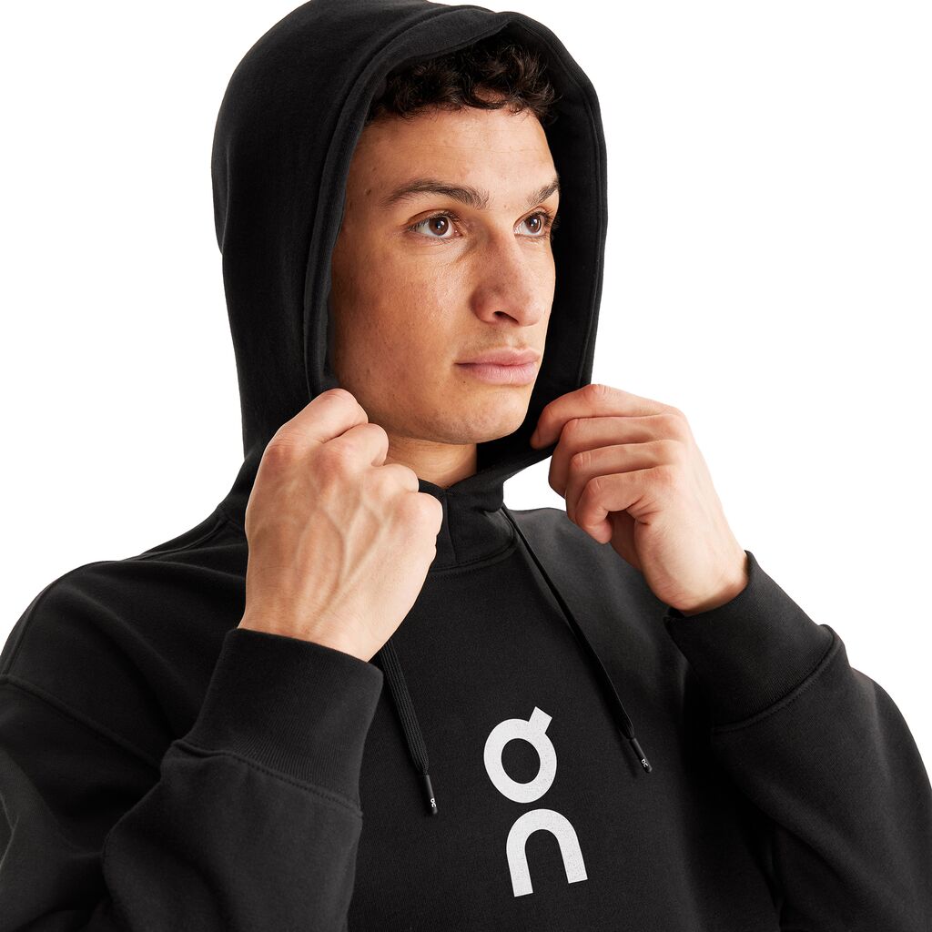 On Men's Club Hoodie Black - Achilles Heel