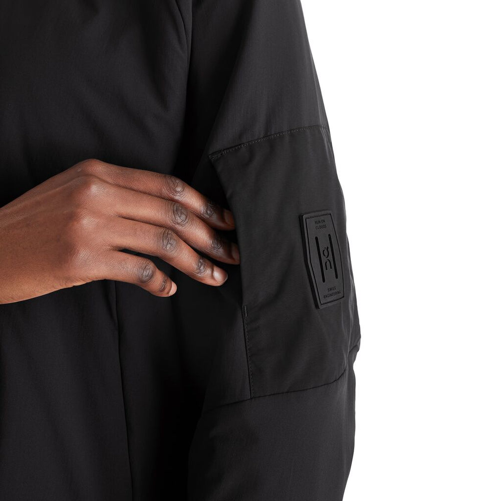 On Unisex Studio Pullover Black - achilles heel