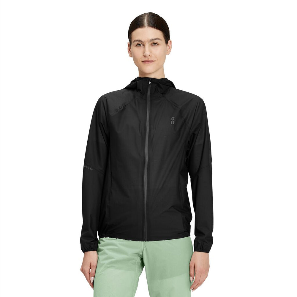 On Women's Ultra Jacket Black - achilles heel