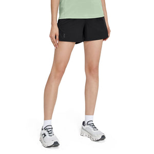 On Women's Essential Shorts Black - achilles heel