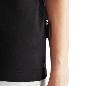 On Women's Club Tee Black - achilles heel