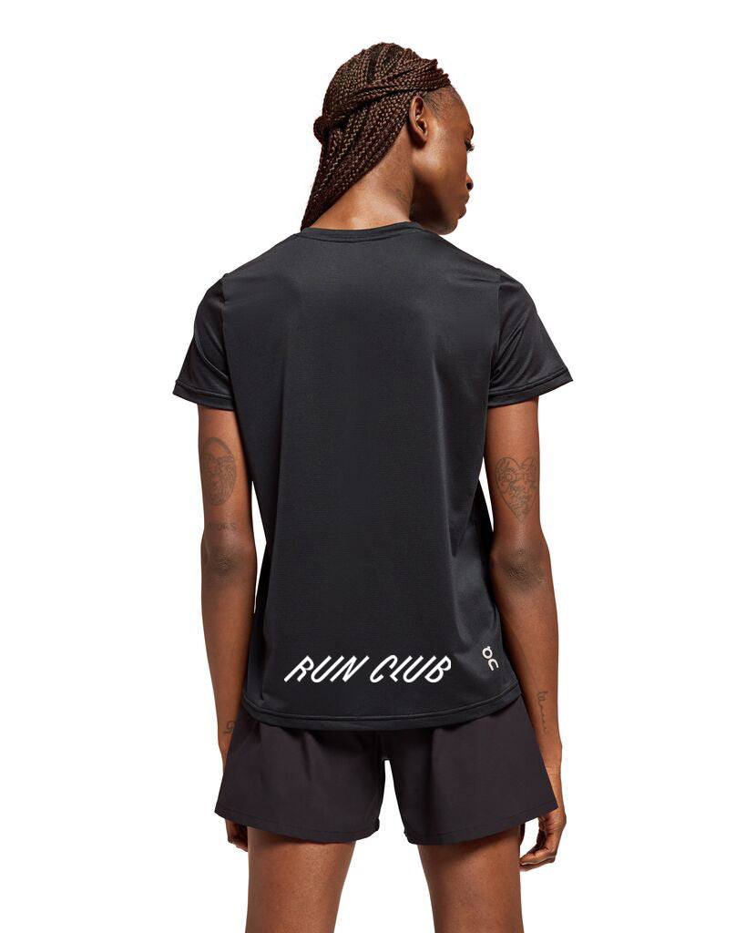 On x Achilles Heel Run Club Women's Core Tee Black - Achilles Heel