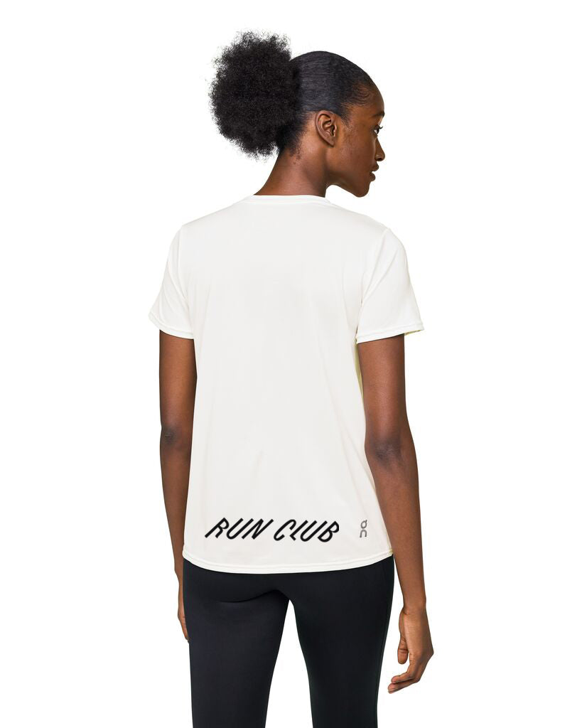 On x Achilles Heel Run Club Women's Core Tee Undyed White - Achilles Heel
