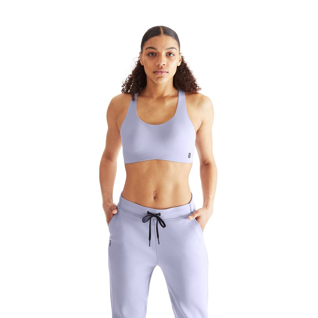 On Women's Active Bra Lavender / Ox - Achilles Heel