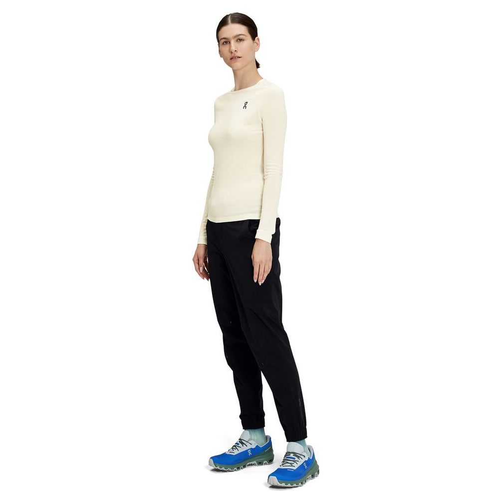 On Women's Merino Top White - achilles heel