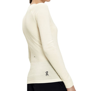 On Women's Merino Top White - achilles heel