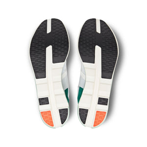 On Men's Cloudboom Echo 3 Undyed-White / Mint - achilles heel