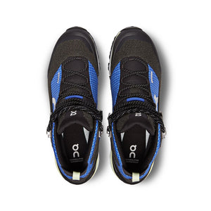 On Men's Cloudalpine Waterproof Walking Boots Cobalt / Limelight - achilles heel