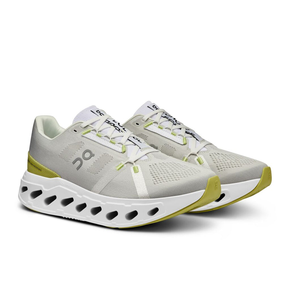 On Men's Cloudeclipse Running Shoes White / Sand - achilles heel