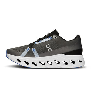 On Men's Cloudeclipse Running Shoes Black / Frost - achilles heel