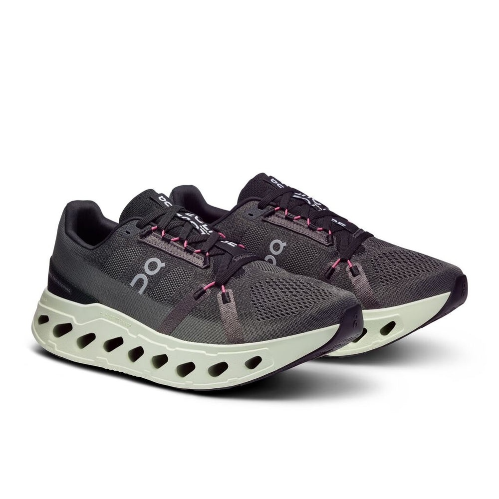 On Men's Cloudeclipse Running Shoes Rock / Lima - achilles heel