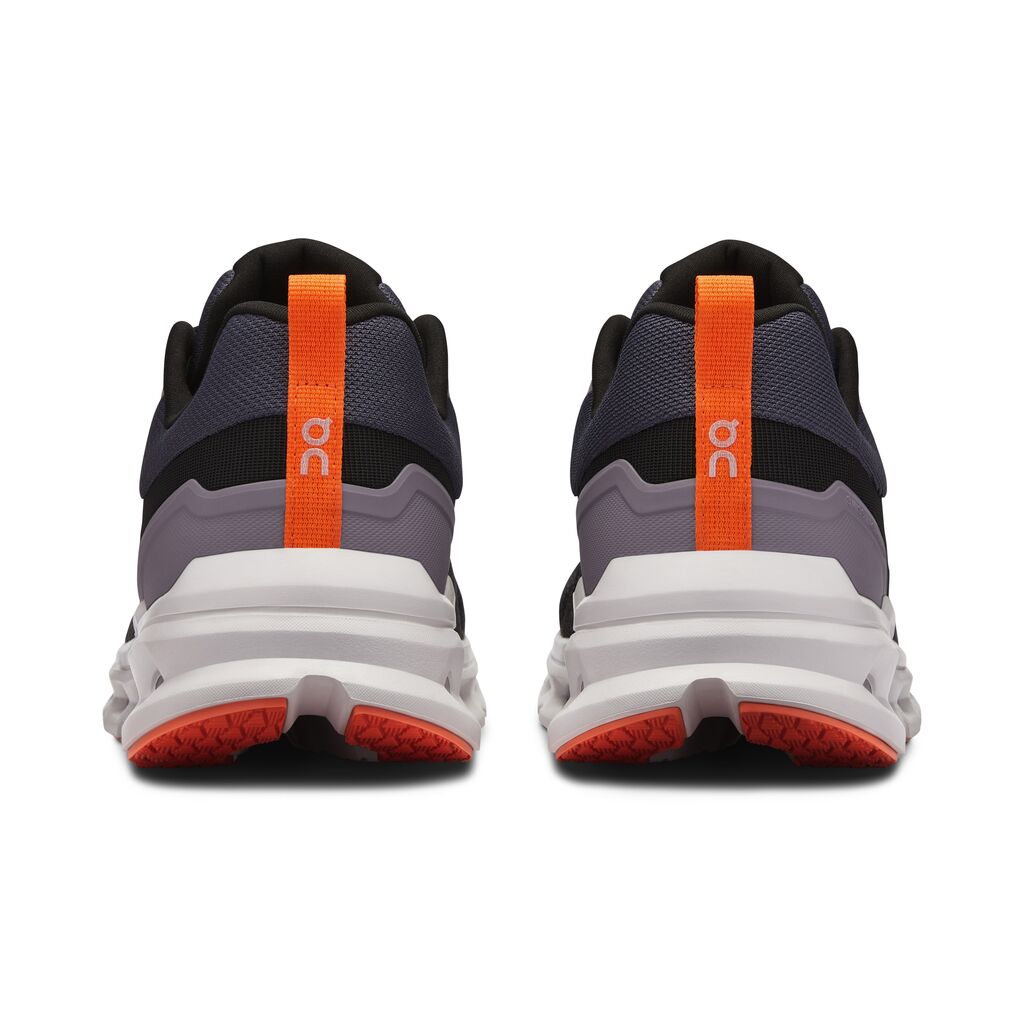On Men's Cloudcore Running Shoes Iron / Lavender | achilles heel