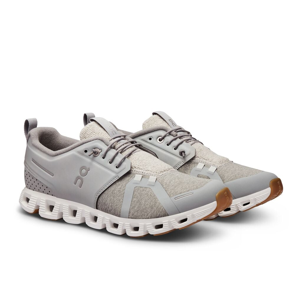 On Men's Cloud 5 Terry Shoes Glacier / White - Achilles Heel