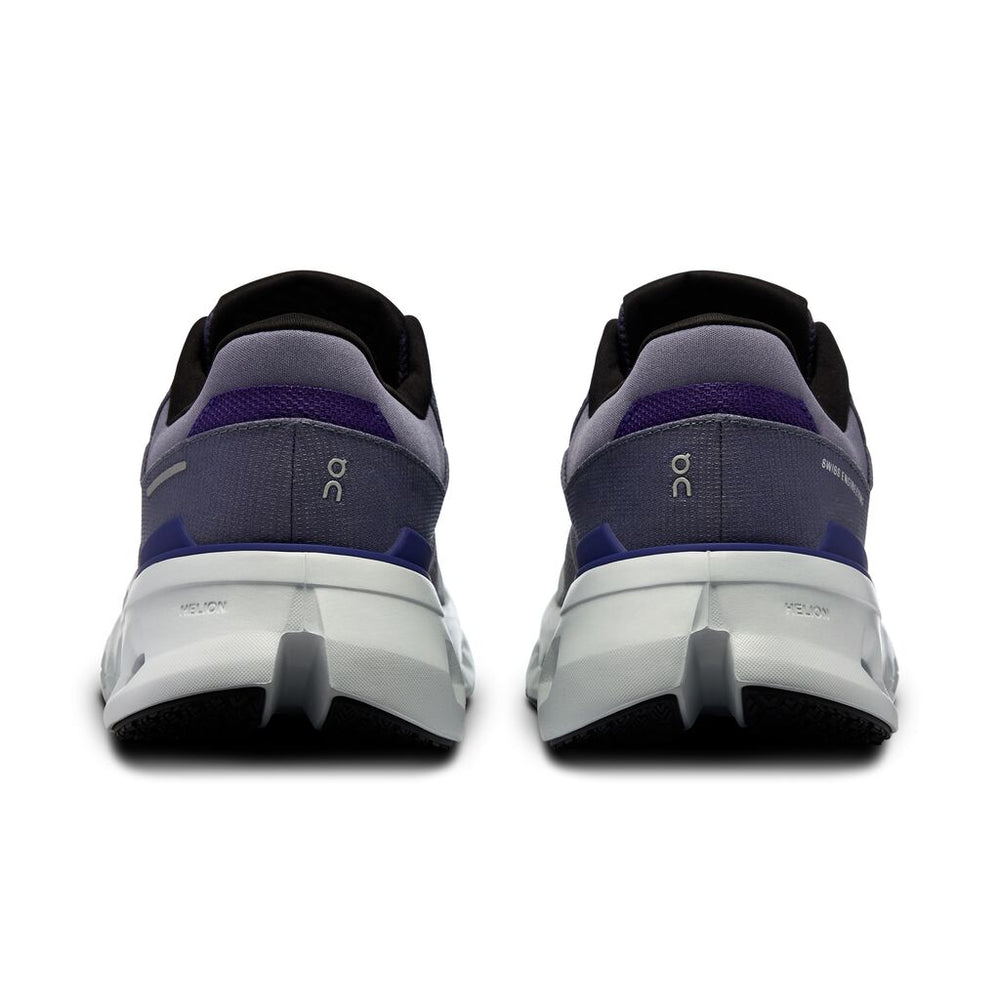 On Men's Cloudrunner 2 Running Shoes Fossil / Indigo - achilles heel