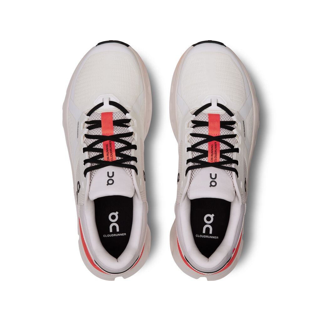On Men's Cloudrunner 2 Running Shoes Undyed / Sand - Achilles Heel