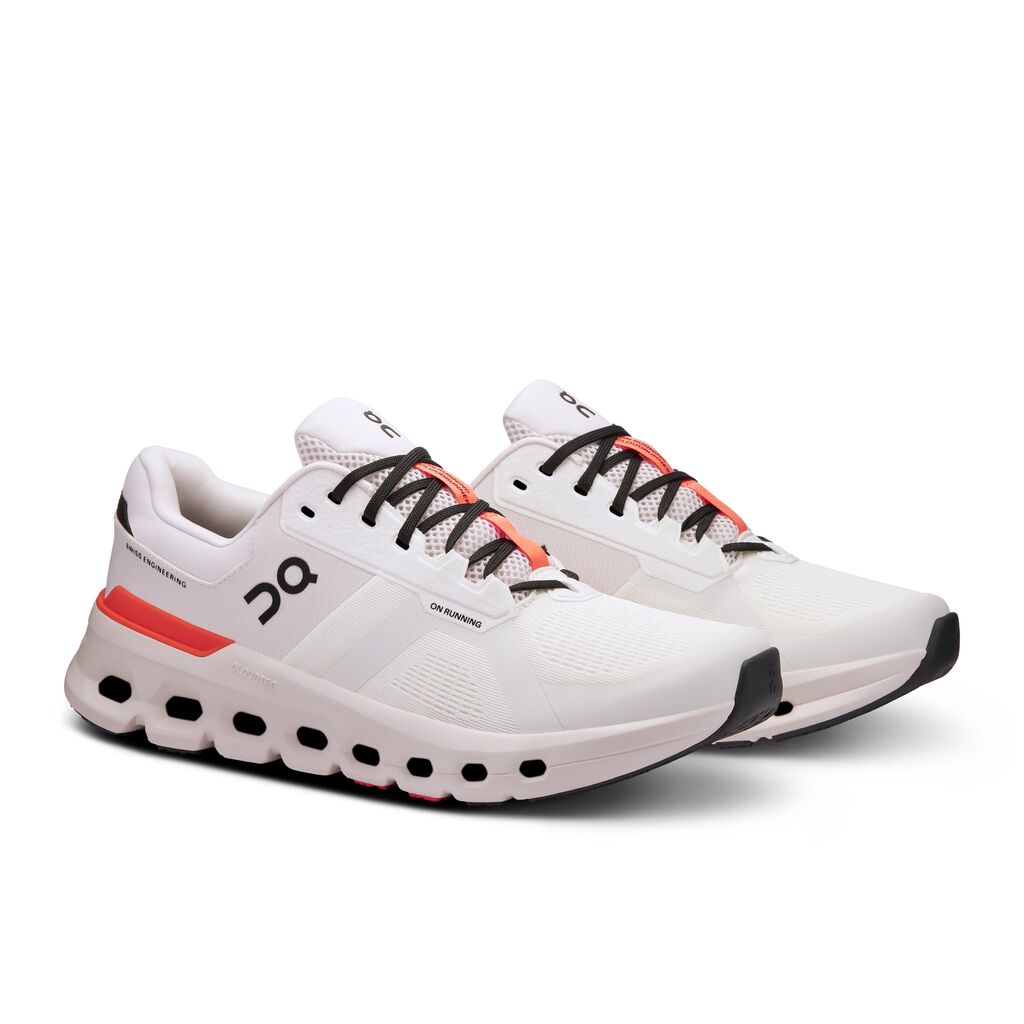 On Men's Cloudrunner 2 Running Shoes Undyed / Sand - Achilles Heel
