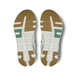 On Men's Cloudrunner 2 Running Shoes White / Green - achilles heel