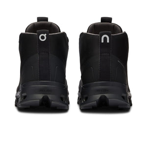 On Women's Cloudroam Waterproof Trail Walking Boots Black / Eclipse - achilles heel