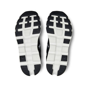 On Women's Cloudstratus 3 Running Shoes Black / Frost - achilles heel