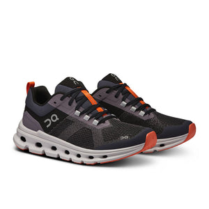 On Women's Cloudcore Running Shoes Iron / Lavender - achilles heel