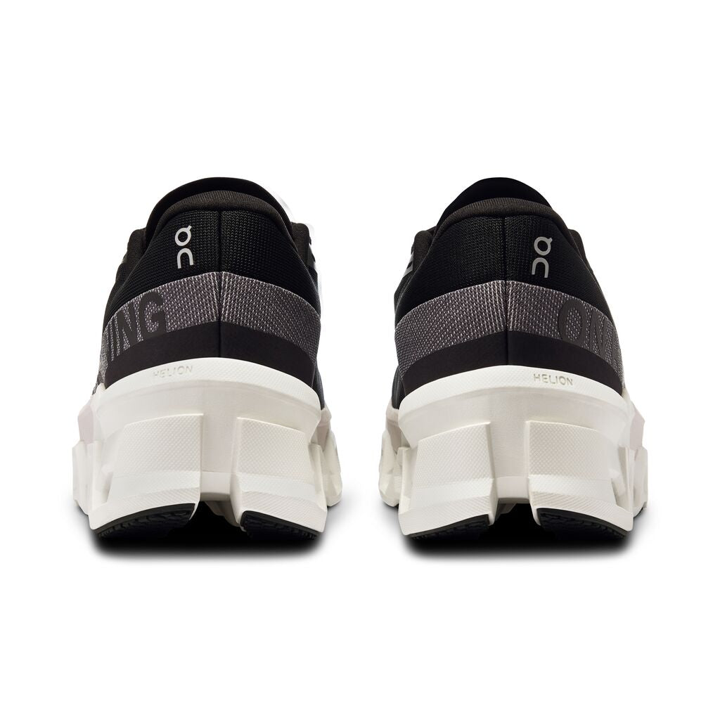 On Women's Cloudmonster 2 Running Shoes Black / Frost - Achilles Heel
