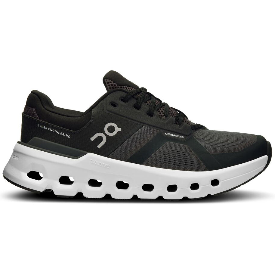 On Women's Cloudrunner 2 Running Shoes Eclipse / Black - Achilles Heel