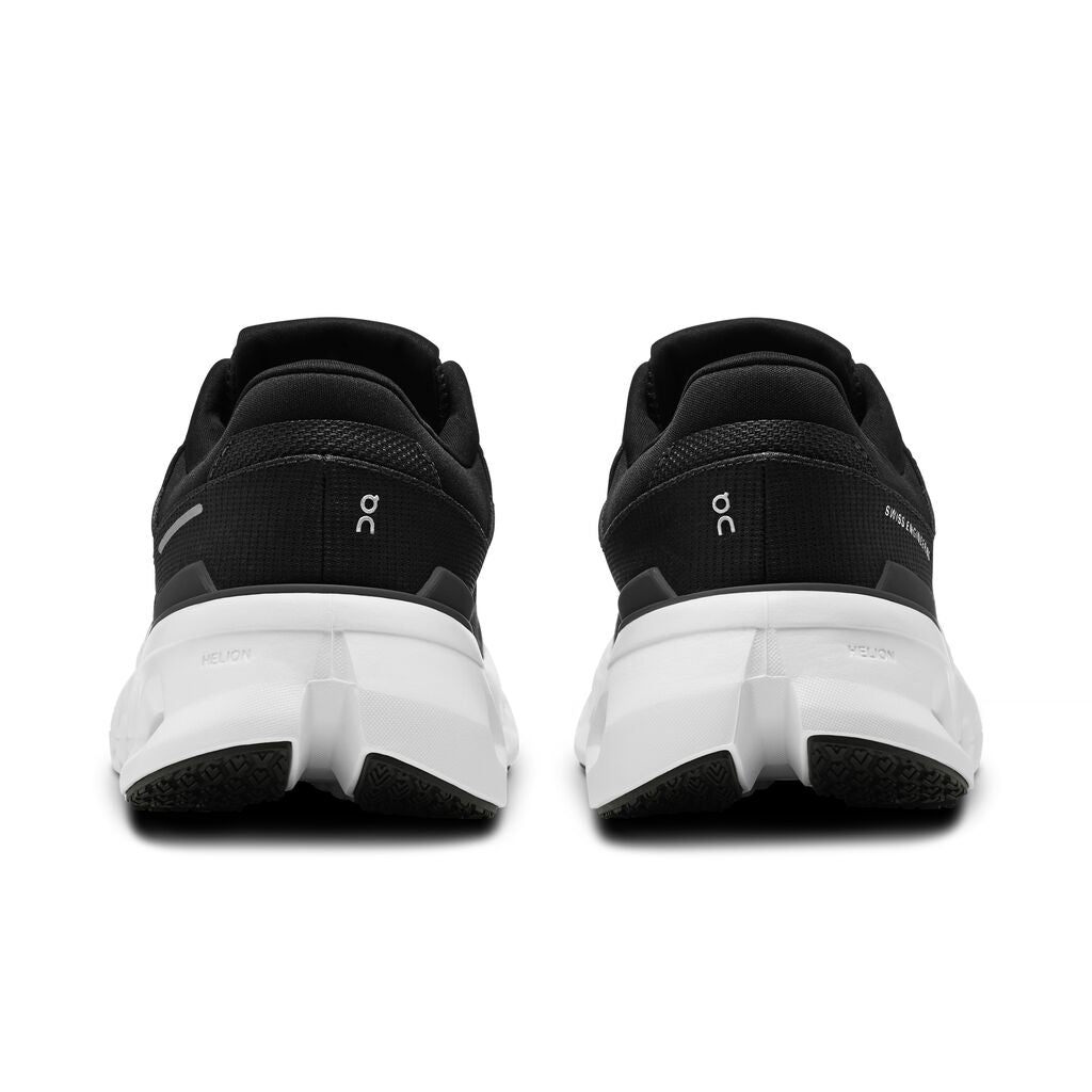 On Women's Cloudrunner 2 Wide Fit Running Shoes Eclipse / Black - Achilles Heel