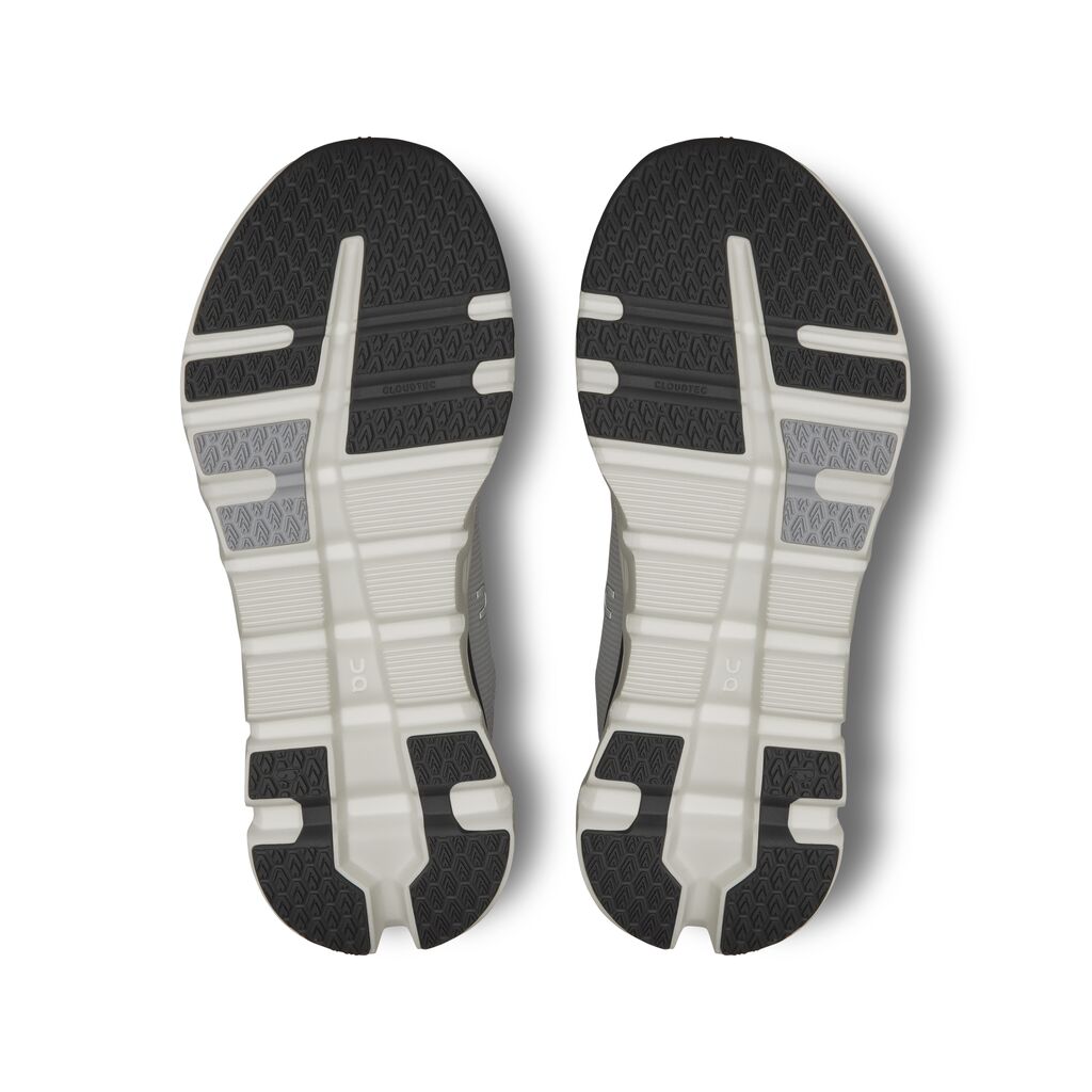 On Women's Cloudrunner 2 Running Shoes Frost / White - Achilles Heel