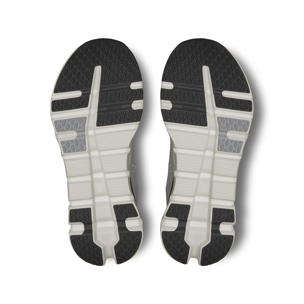 On Women's Cloudrunner 2 Running Shoes Frost / White - achilles heel