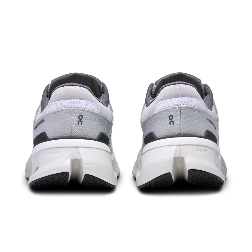 On Women's Cloudrunner 2 Running Shoes Frost / White - Achilles Heel