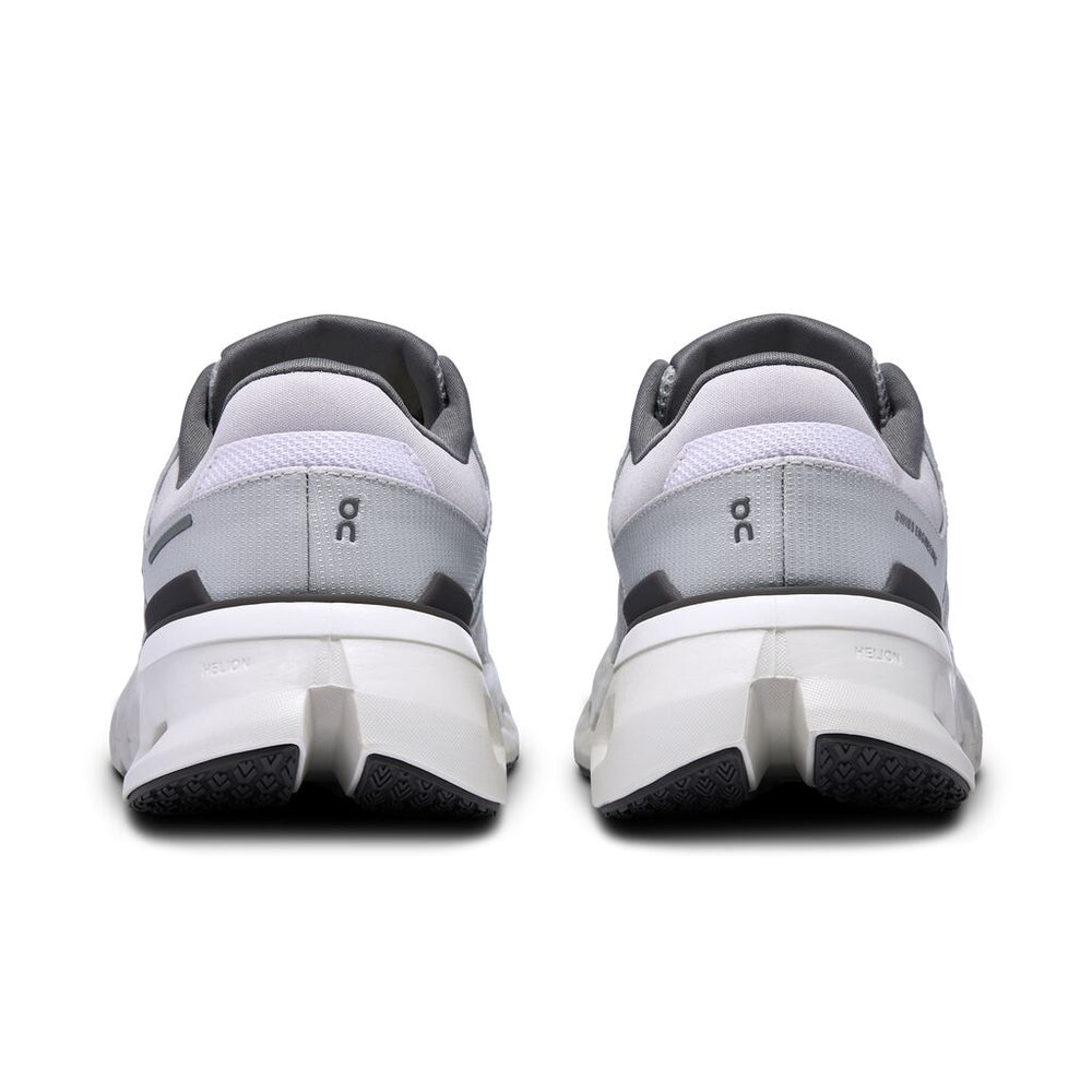 On Women's Cloudrunner 2 Running Shoes Frost / White - achilles heel