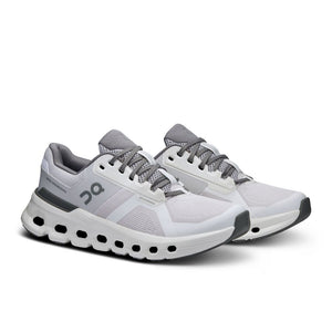 On Women's Cloudrunner 2 Running Shoes Frost / White - achilles heel