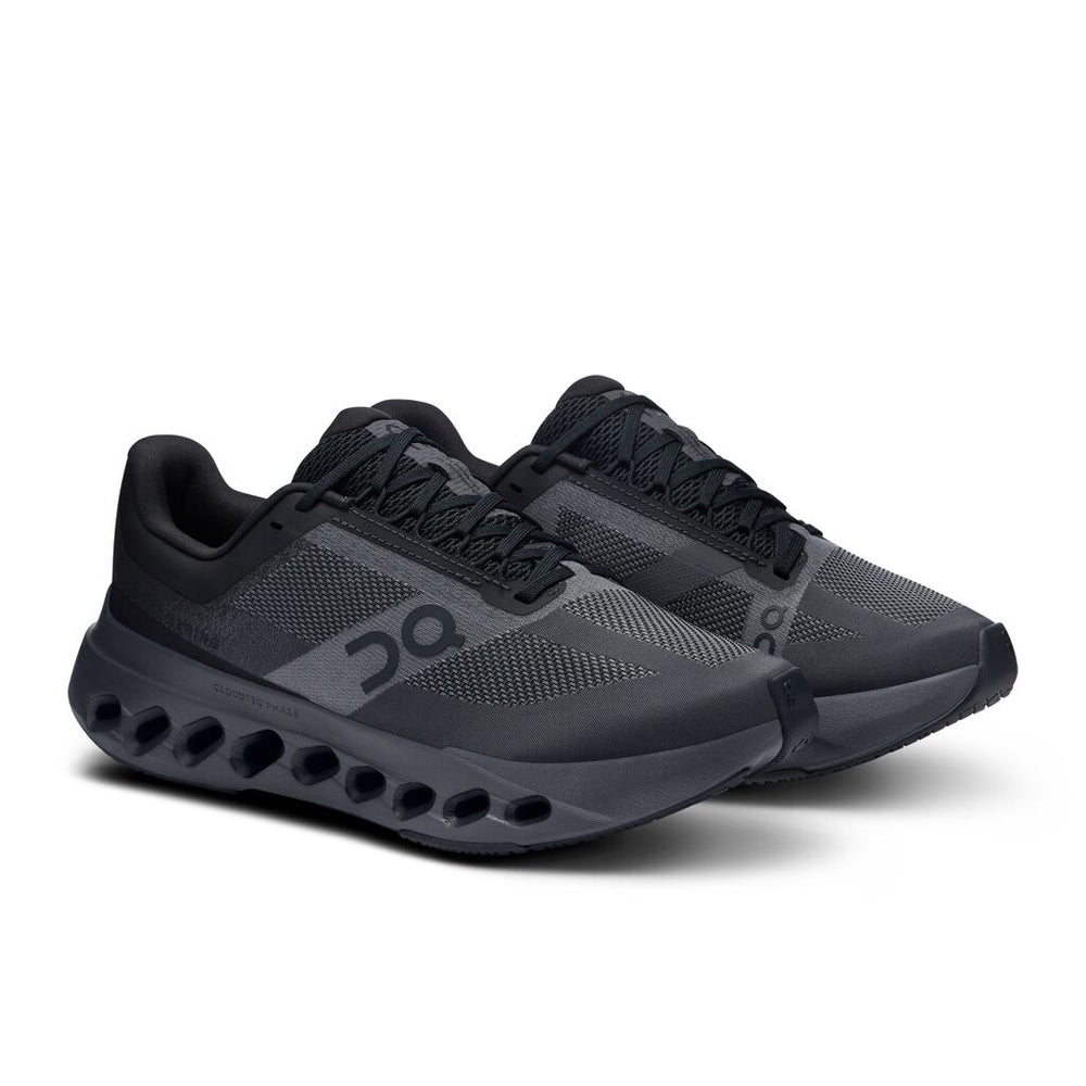 On Women's Cloudsurfer Next Running Shoes Black / Eclipse - achilles heel