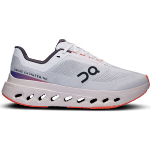 On Women's Cloudsurfer Next Running Shoes White / Flame - achilles heel