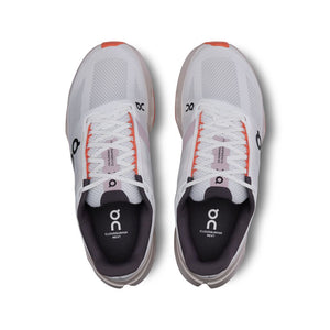 On Women's Cloudsurfer Next Running Shoes White / Flame - achilles heel