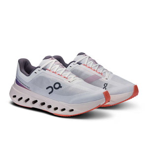 On Women's Cloudsurfer Next Running Shoes White / Flame - achilles heel