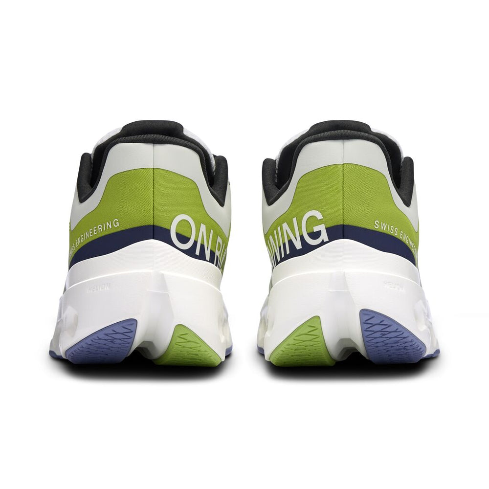 On Women's Cloudsurfer Next Running Shoes Kiwi / Ivory - achilles heel