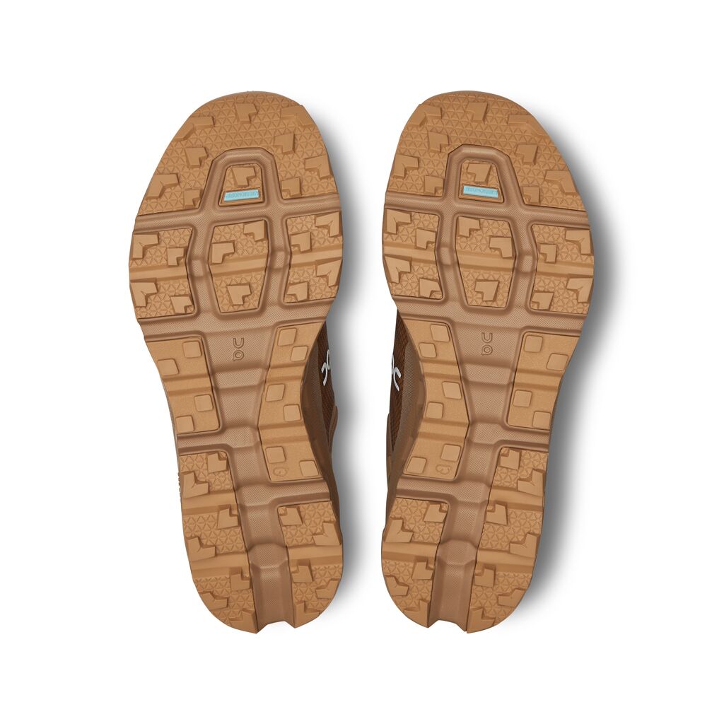 On Women's Cloudvista 2 Trail Running Shoes Chai / Dune - Achilles Heel