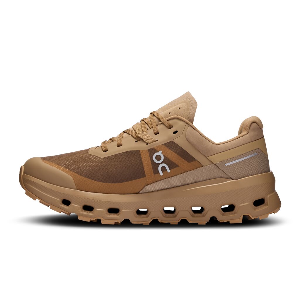 On Women's Cloudvista 2 Trail Running Shoes Chai / Dune - Achilles Heel