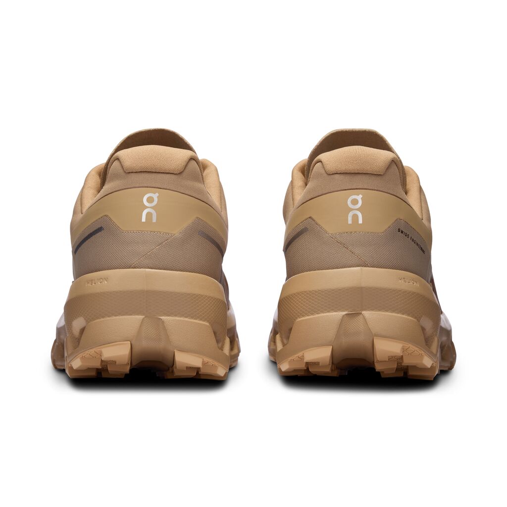 On Women's Cloudvista 2 Trail Running Shoes Chai / Dune - Achilles Heel