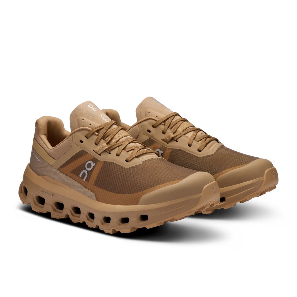 On Women's Cloudvista 2 Trail Running Shoes Chai / Dune - Achilles Heel